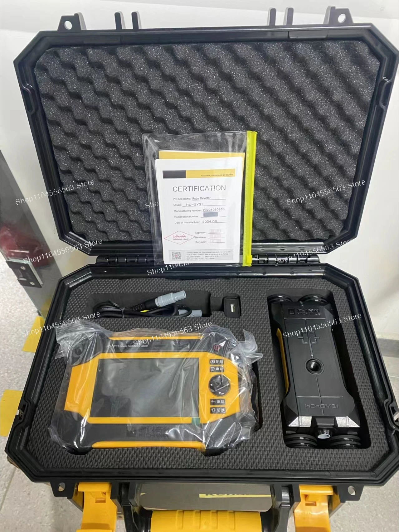 Concrete Rebar Scanner HC-GY31 for Precise Reinforcement Detection and Structural Inspection