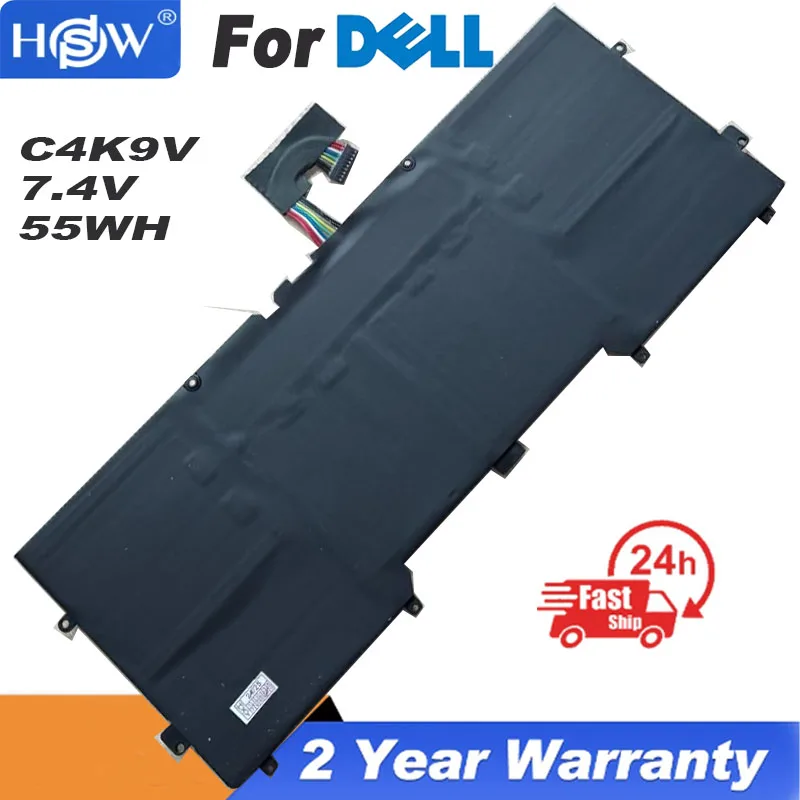 55WH Laptop Li-Polymer Battery For Dell XPS 12 13 L322X L321X Y9N00 C4K9V Notebook Replacement Batteries Bateria