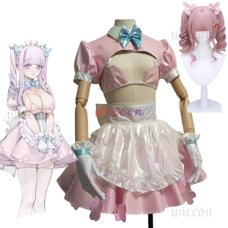 

Plymouth Косплей Костюм Игра Azur Lane HMS Plymouth Платье Горничной Пижамы Хэллоуин Рождественская Вечеринка Униформа На Заказ