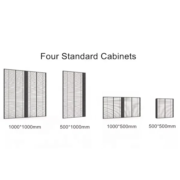 3 Years Guaranteed Quality Grille Led Screen Outdoor on Grid Building Wall Media Fa Ade