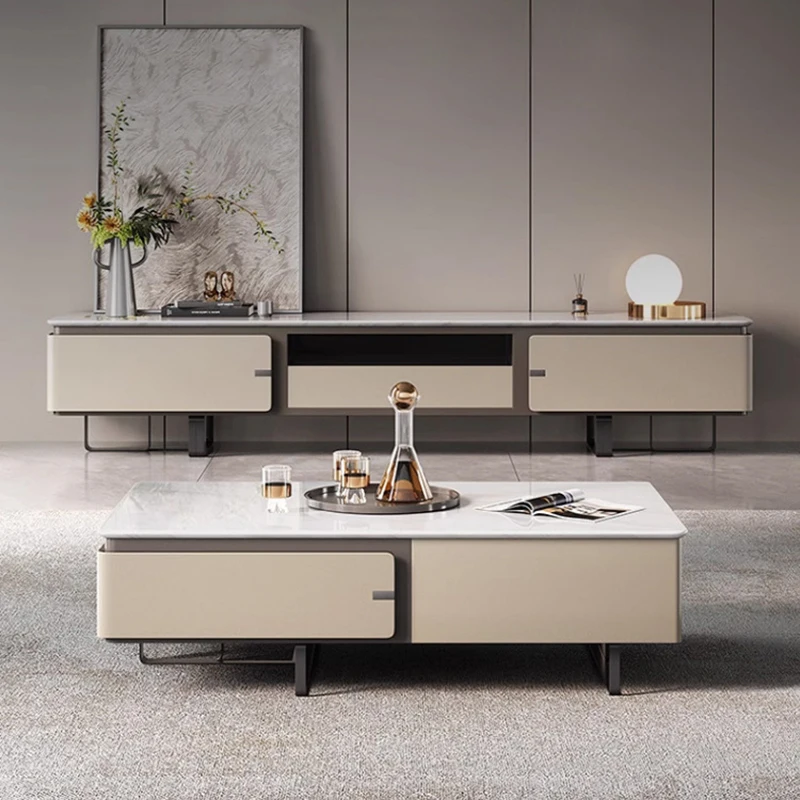 

Современный минималистичный журнальный столик Итальянский минималистский дизайнерский журнальный столик для гостиной Вилла Роскошная мебель для дома Escritorios FYCT