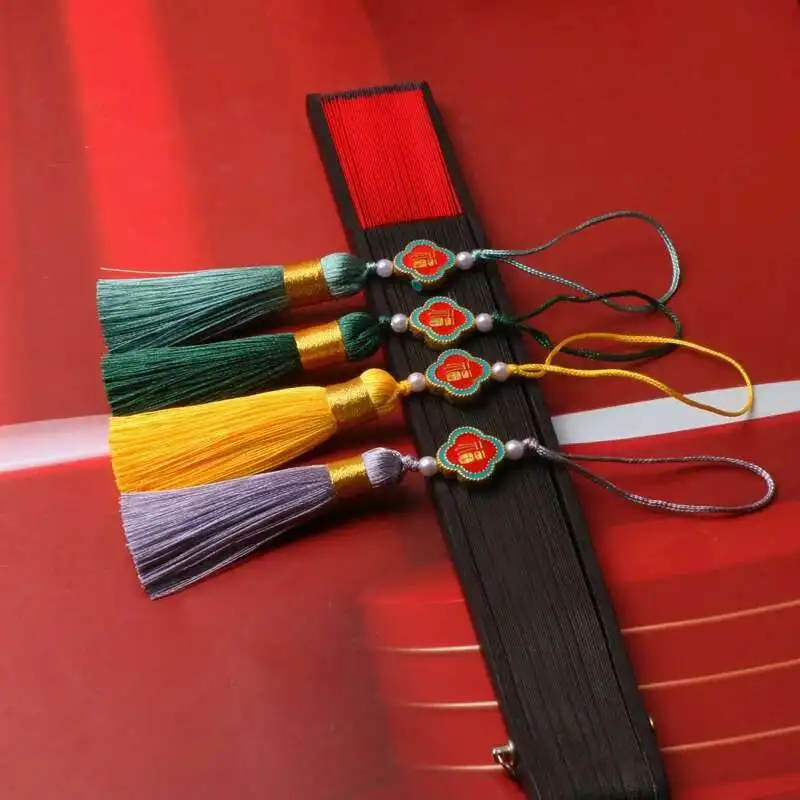 

5,5 см Fu кисточка с персонажем USB-вспышка телефонная цепочка с кисточкой закладка саше аксессуар античный стиль тонкая нить подвесная кисточка