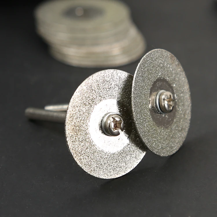 30Mm Diamondตัดแผ่นดิสก์ล้อชุดใบมีดสำหรับเจาะหัตถกรรมเครื่องมือโรตารี่