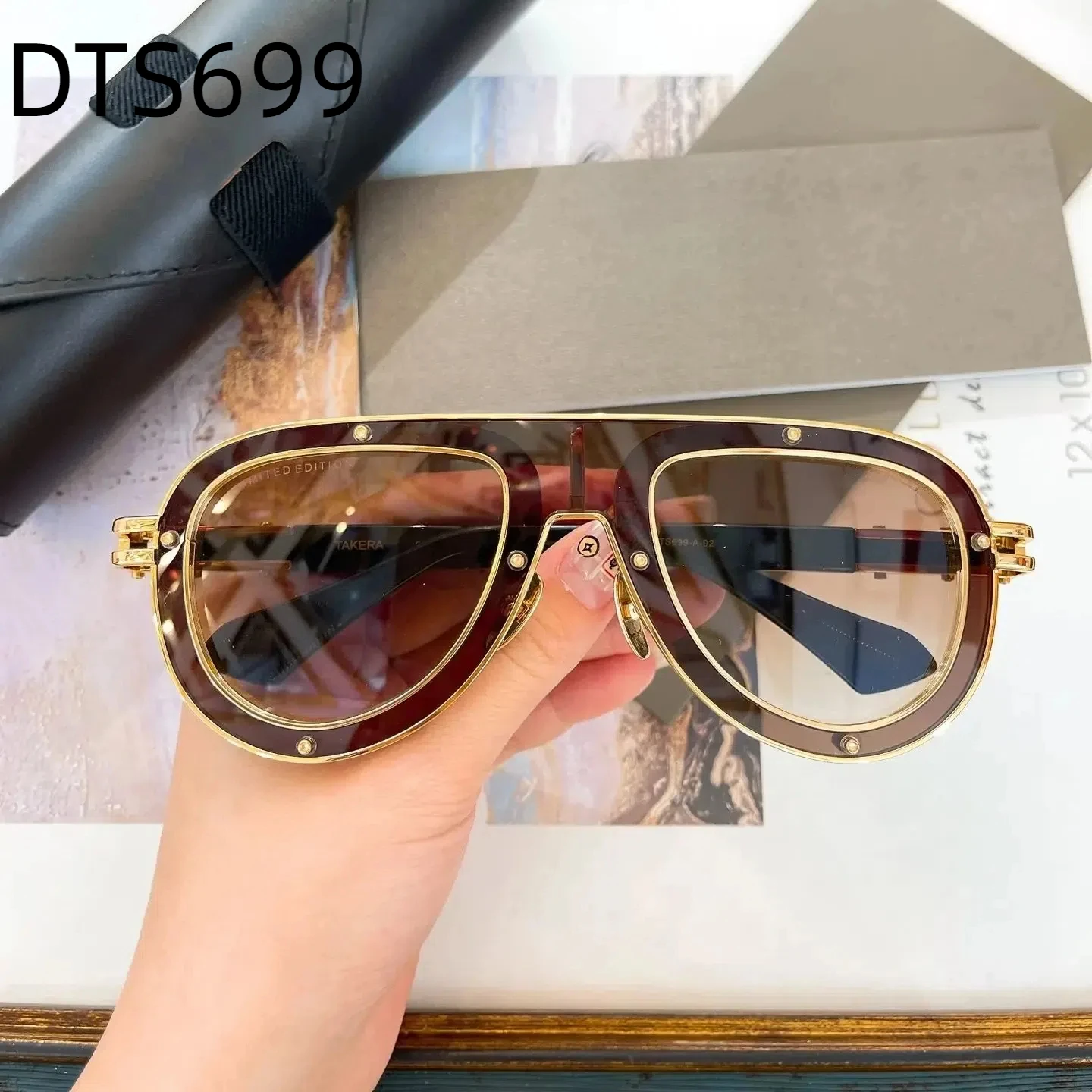 

Оригинальные заводские солнцезащитные очки для DIYTA DT TAKERA DTS699 с фирменной коробкой в стиле ретро, ограниченная серия, антибликовые мужские и женские солнцезащитные очки для вождения