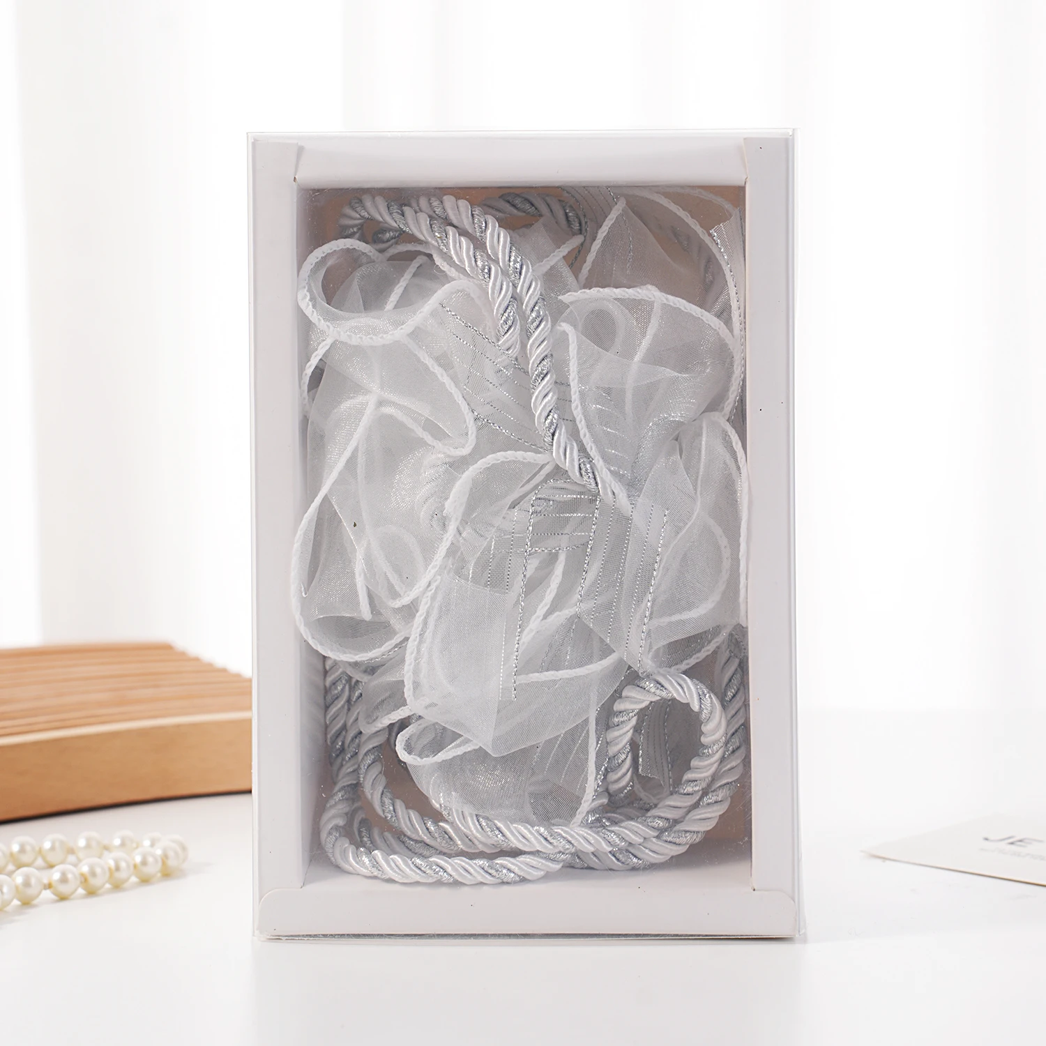Wedding Lasso Rope Rose Traditional Ceremony Bond Unity Cord Catholic Bridal Party Favor Fabric Decorative Rope For Outdoor