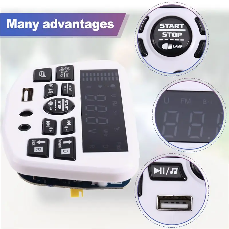 Children' S Electric Ride On Car 24V JR1956G Central Control Box Power Control Board Music Player Vehicle