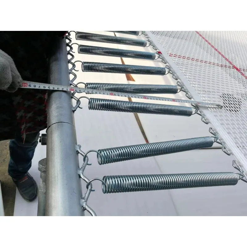 Koruyucu Fileli Kare Trambolin, Çocuk Oyunları İçin İç ve Dış Mekan, Fabrika Direkt Satış, Trambolin Spor Salonu İçin Merdivenli