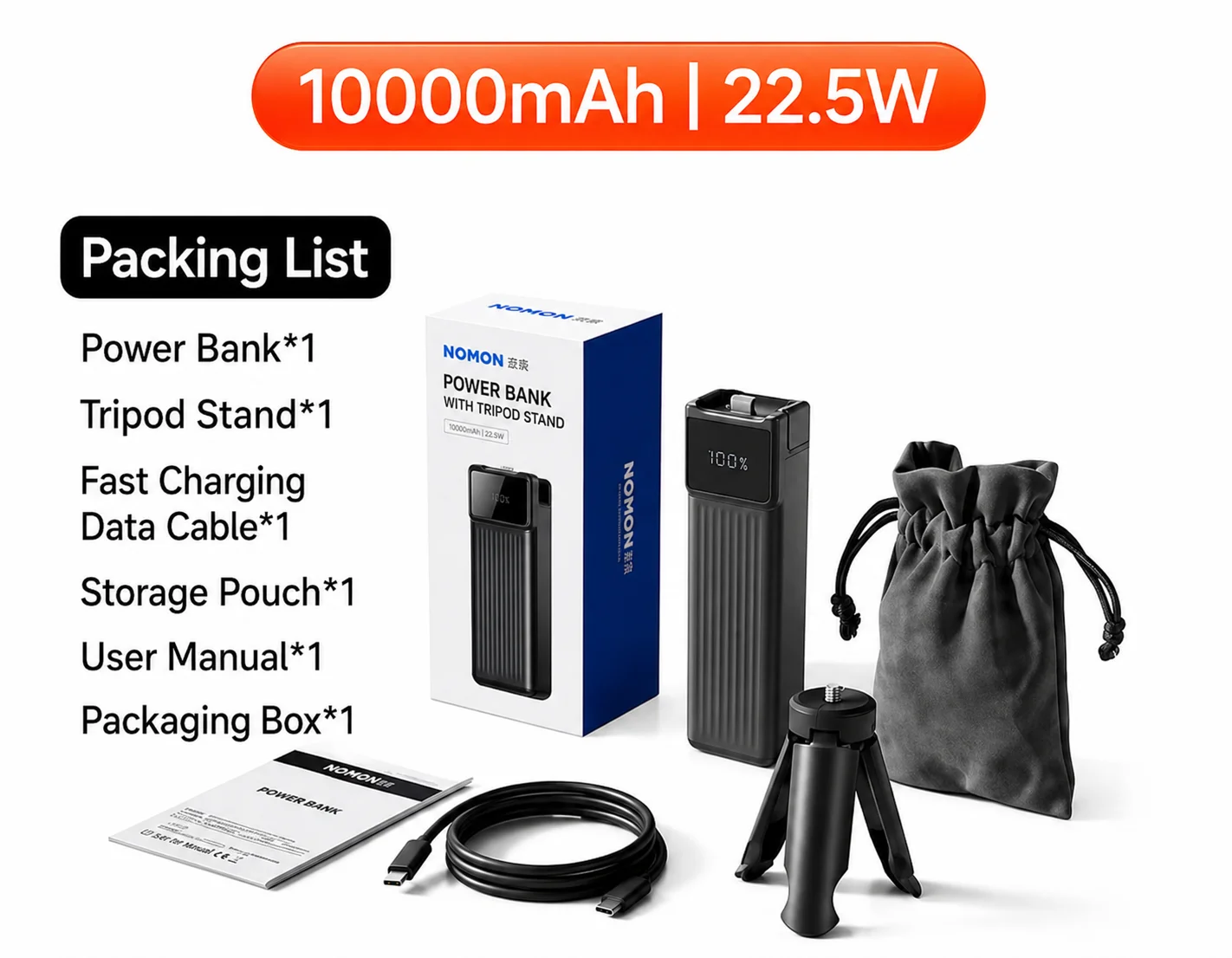 Variant: 10000mAh Black