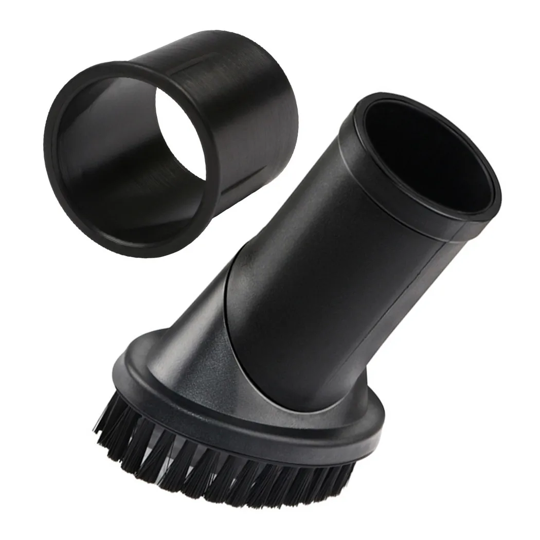 Round Brush With Hose Adapter For Karcher Inner Diameter 32-35MM Vacuum Cleaner Replacement Accessories