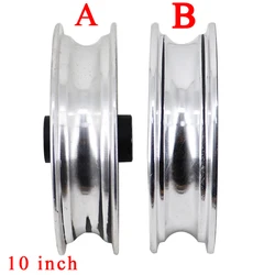 1PC 10 Inch Electric Scooter Wheel Hub 10 Inch Aluminum Alloy Wheel Rim 10x2.50 Tires Rims Motorcycle Accessories