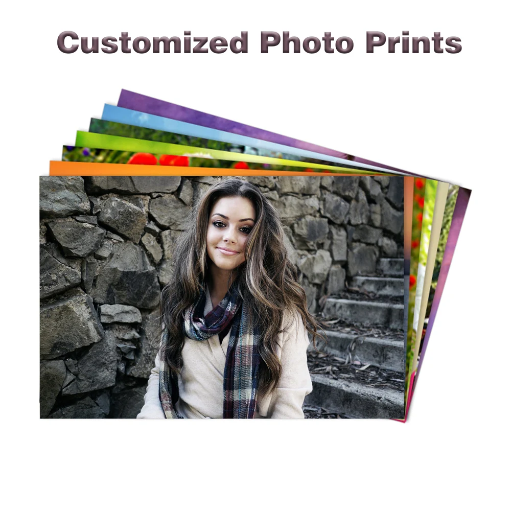 Impresiones fotográficas personalizadas - Desarrollo de fotografía de 678 pulgadas Impresión Servicio de procesamiento de impresión fotográfica de alta definición - Papel mate