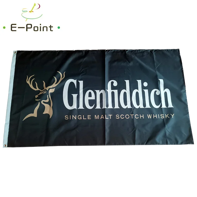 Bandera de Whisky de Escocia, decoración navideña para el hogar, tamaño de 2 pies x 3 pies (60x90cm), 3 pies x 5 pies (90x150cm)