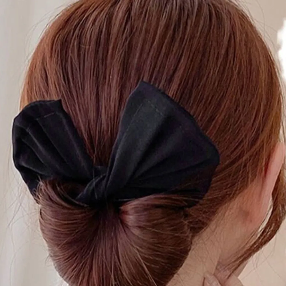 

3Pcs Hair Bun Maker Cloth Material Comfortable Styling Tool for Thick Thin Curly Straight Hair Elegant Bun Maker for Prom