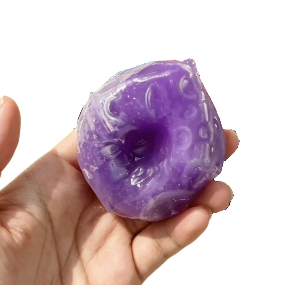 Moldable Cheese Squeezed Cube Non Rebound Super Soft Cheese Squishy Toy Hand Relax Comfortable Cheese Stress Ball