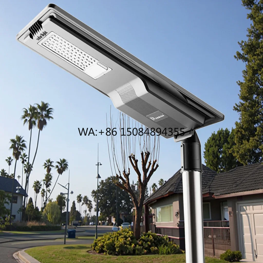 High Power Project Outdoor Integrated All in One Induction Led Smart Solar Street Light