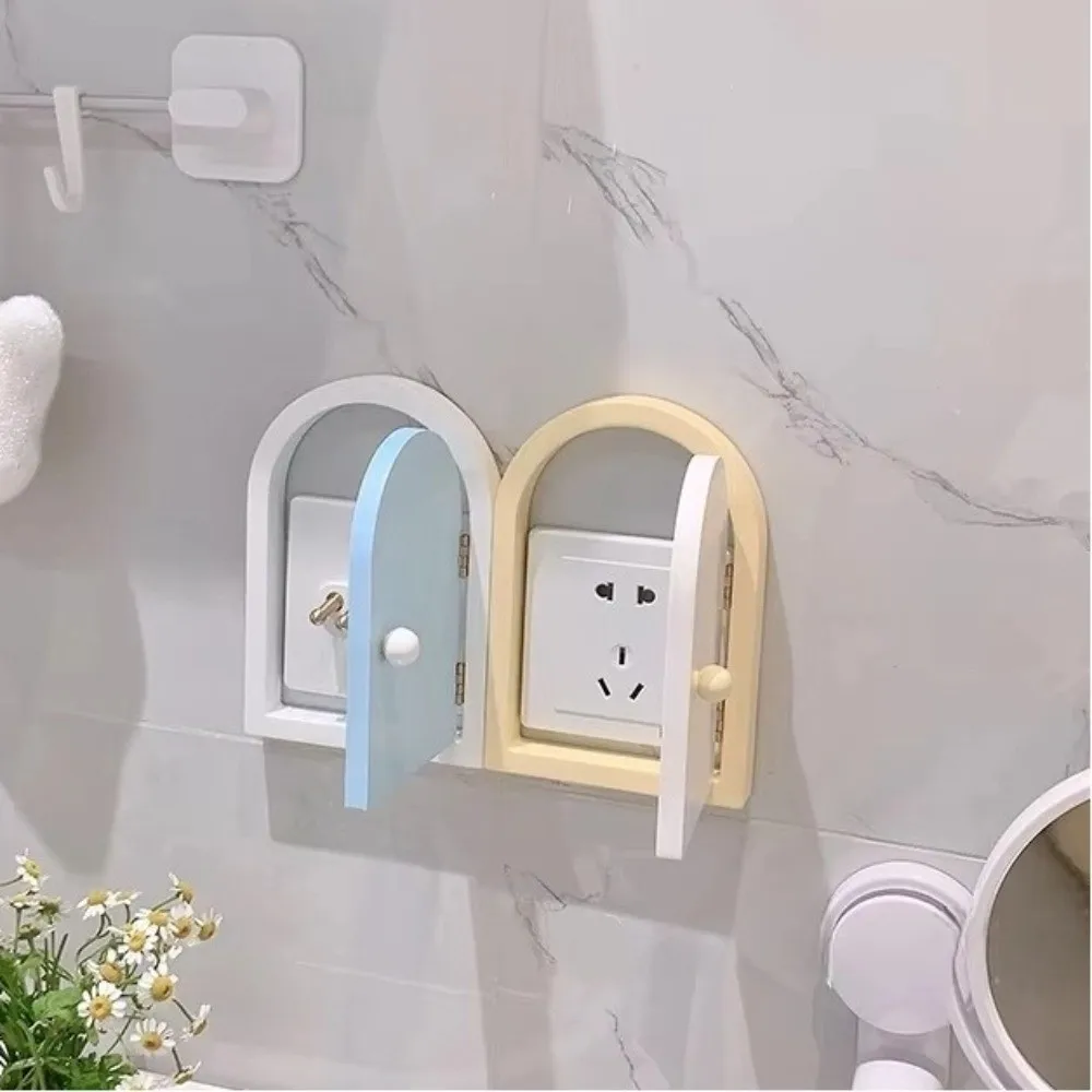 Ornaments Small Door Switch Stickers Wall Decoration Dustproof Switch Frame Covers Switch Decorative Frame Home