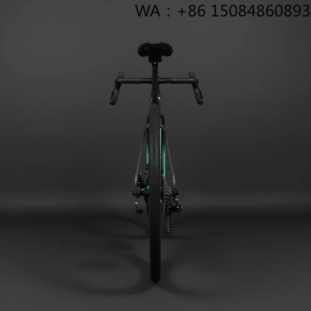 

700C Carbon Gravel Road Bike, Carbon Fiber Material, 24 Speed Hydraulic Disc Brake, All Terrain Adult Complete Bicycle