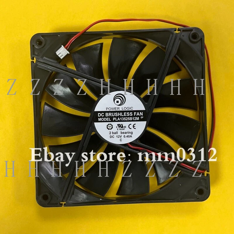 

Вентилятор охлаждения инвертора Z POWER LOGIC PLA13525B12M 13525 DC12V 0.40A 135*25MM, 2-проводной