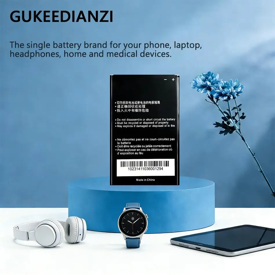 

Высокоемкостная батарея 2000 мАч для мобильного телефона ZTE Blade L3 Li3820t43p3h785439, долговечная