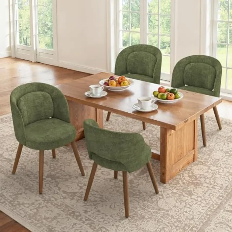 Dining Chairs 4 with Lumbar Support