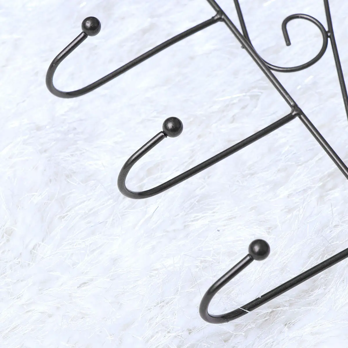 

7 Hooks Over Door Hanger No Drill No Damage Heavy Duty Towel Coat Hat Scarf Bag Clothing Iron Holder for Bathroom Bedroom