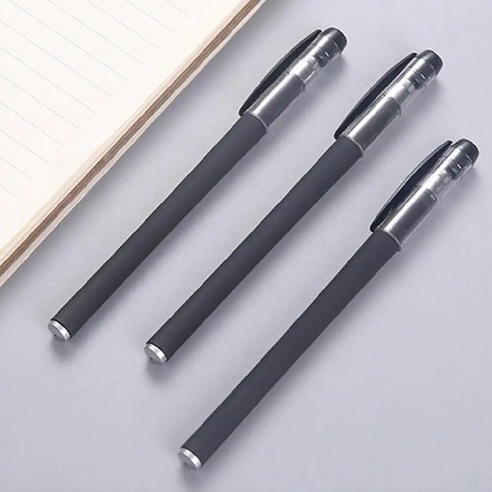 1pcs Gel Pen Set School Supplies Black Ink Color 0.5mm Ballpoint Pen Kawaii Pen Writing Tool School Office Stationery Wholesale