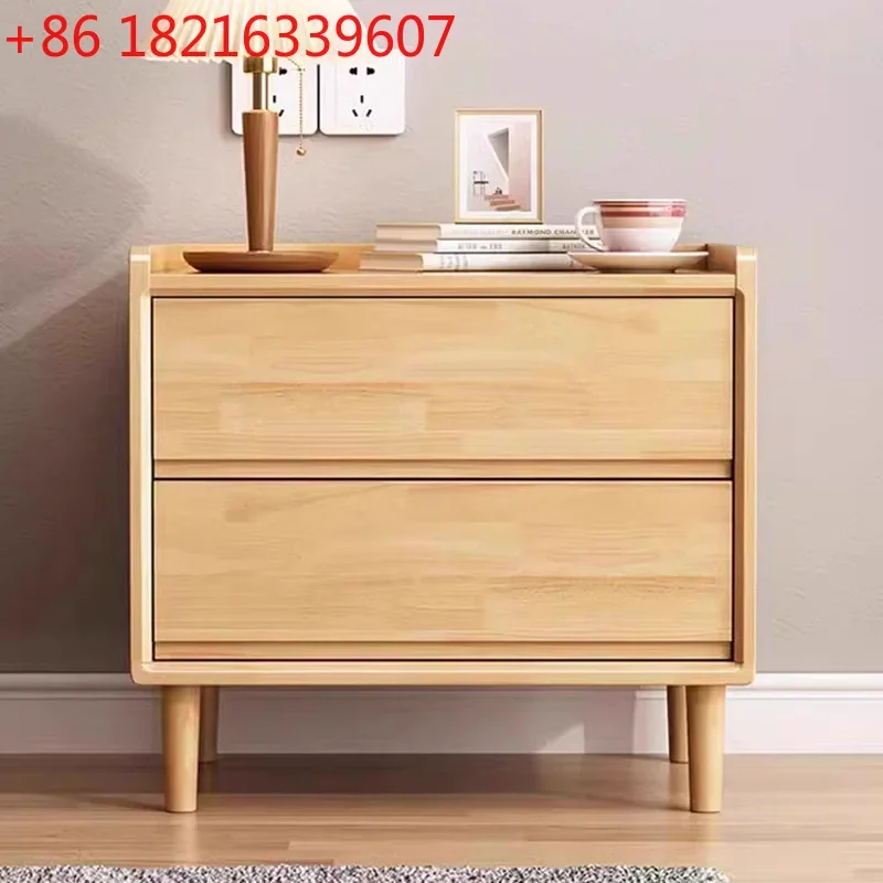 YAO Modern Nordic Nightstand Beauty Organizer Drawer Storage Nightstand Trendy Bedroom Mesitas De Noche Para El Dormitorio Furni