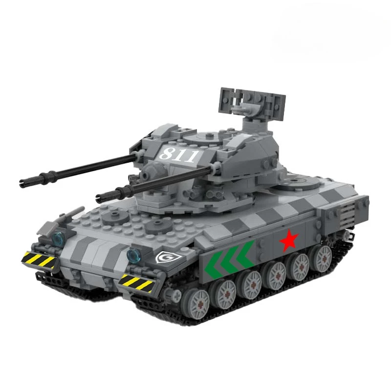 

World War 2 WW2 Army Military Soldiers SAWT Soldiers The 811 Heavy Tank Armored Vehicle DIY Model ​Building Blocks Bricks