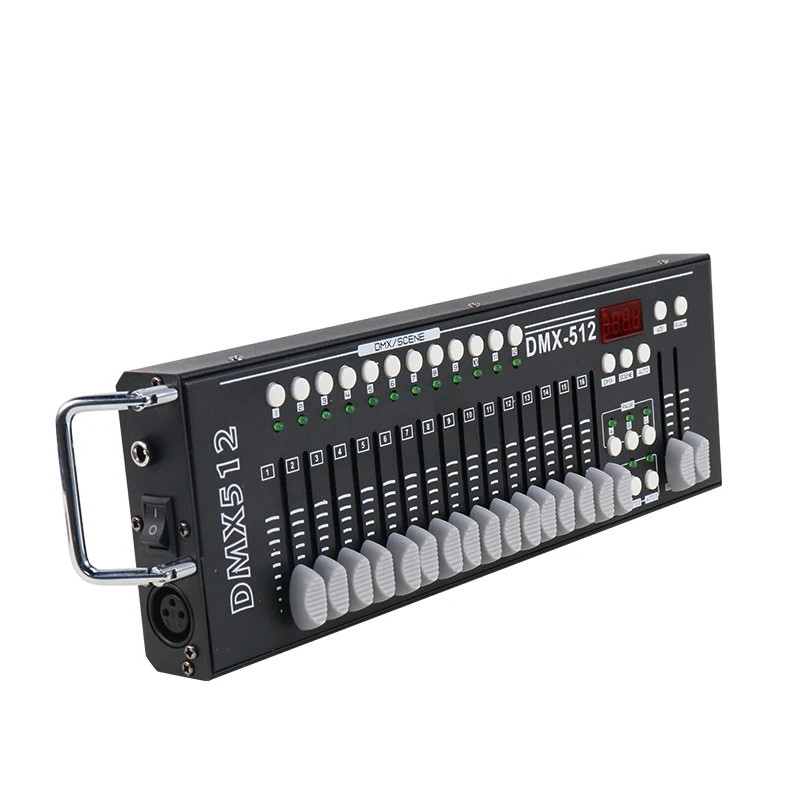 

Battery DMX512-16 controller stage lighting 512 DMX console DJ KTV nightclub controller equipment