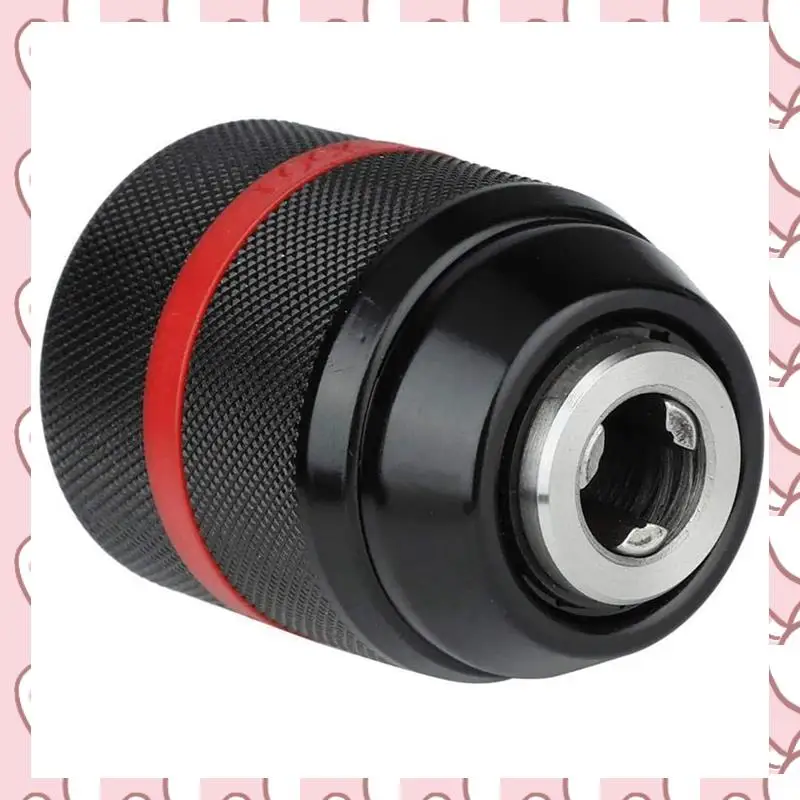 

HHTL 13Mm Chuck Set Hand-Tight Self-Locking Chuck Impact Electric Hammer Wrench Conversion Round Hexagon Handle Power Drill Chuc