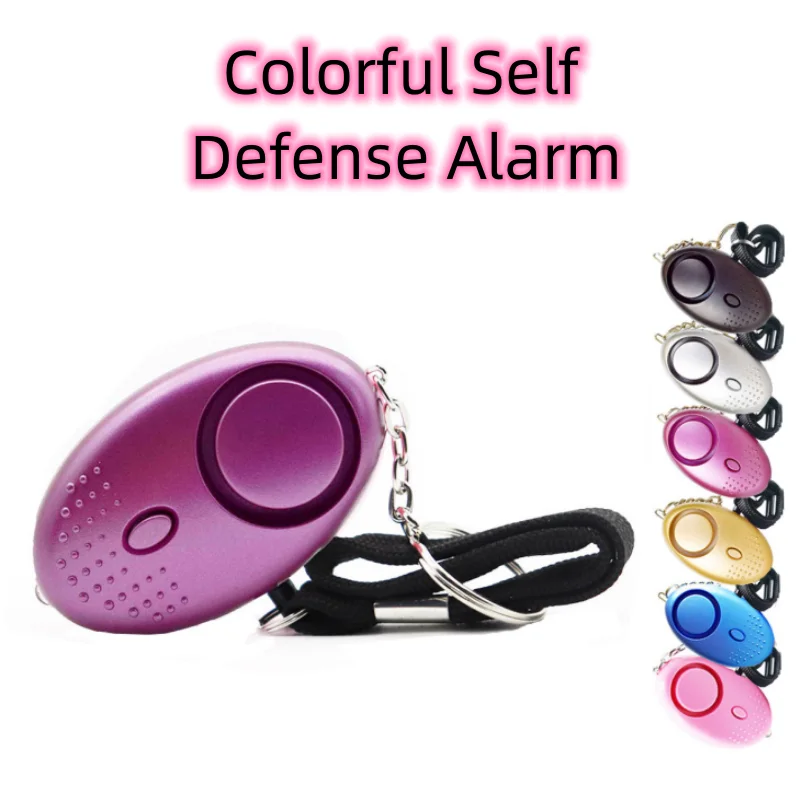 Self Defense Alarm Anti-wolf Girl Women  Security Protect Alert Safety Emergency Self-defense Keychain gadgets Tools Supplies