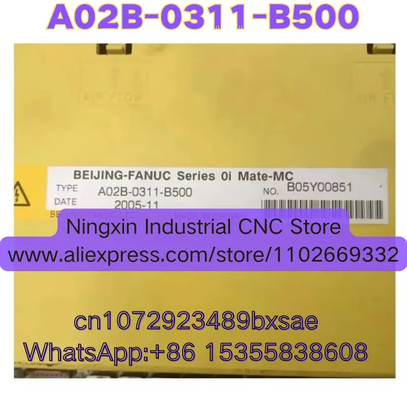 Latest Quotation Used FANUC A02B-0311-B500 A02B 0311 B500 0i Mate-MC System Unit Tested OK