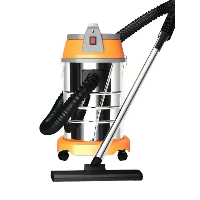 Self-cleaning Stainless Steel Wet Dry 38L Vacuum Washing Cleaner 3200W Large Capacity Floor Brush Crevice Tool