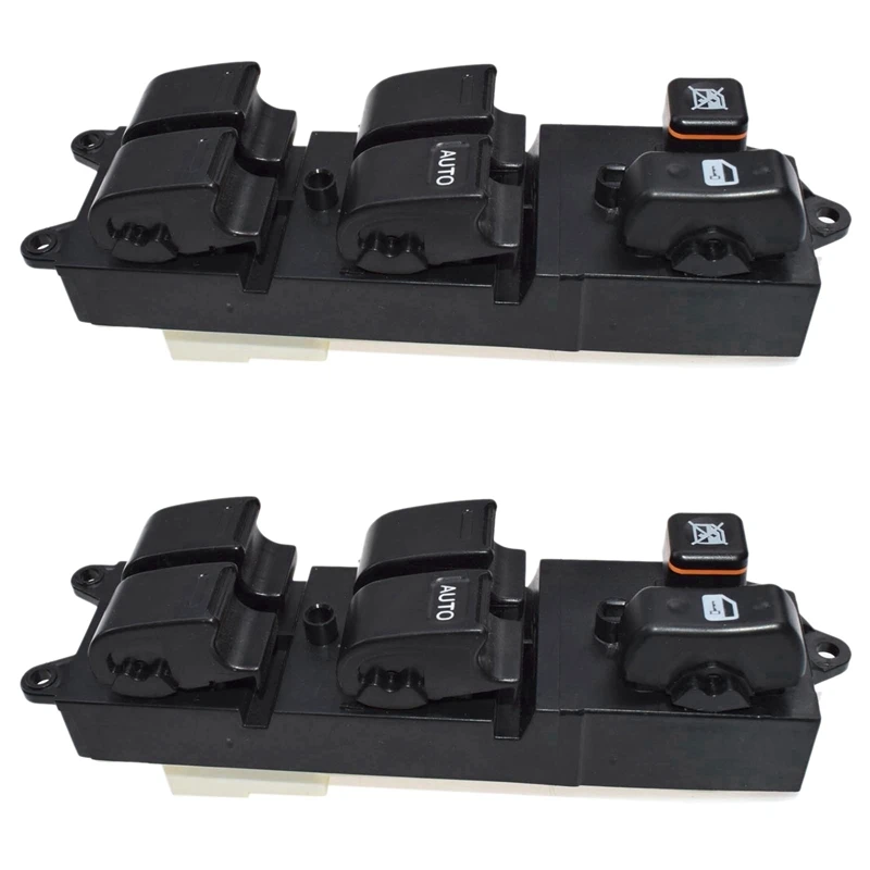 2X Car Master Power Window Switch For Toyota Landcruiser Prado Hilux Camry Echo 84820-60080