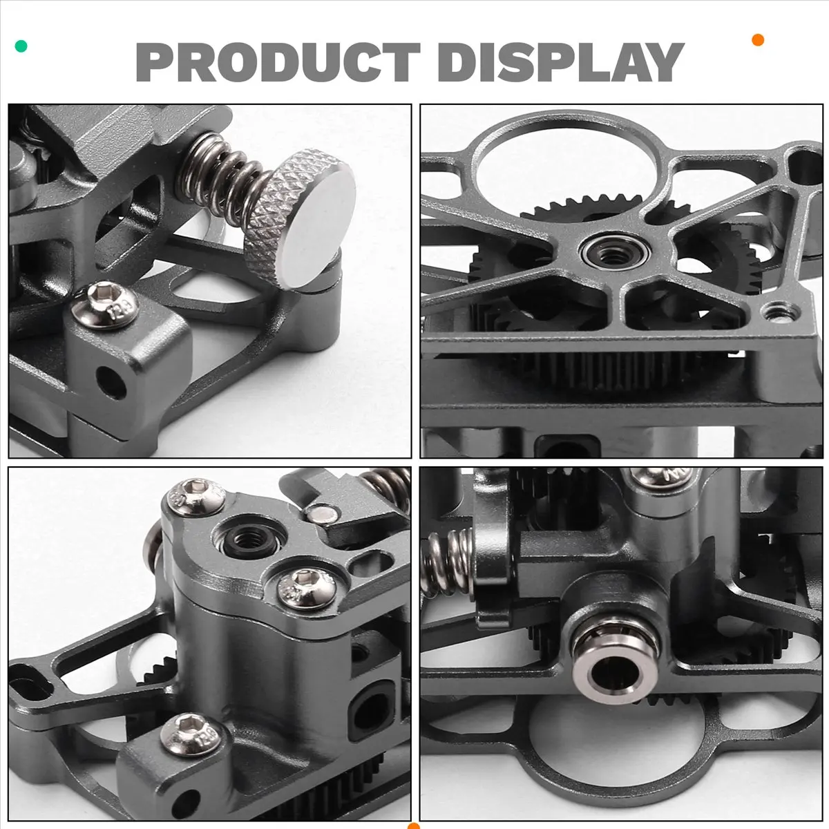 

Экструдер BOFF CNC цельнометаллический для Sherpa V3, высокотемпературный, без двигателя, для Voron CR-10 Ender, серый