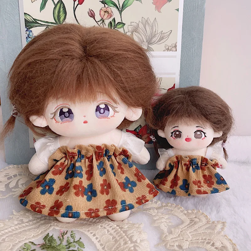 Dolls Accessories 10cm 20cm Doll Clothes Caramel Macchiato Cotton Doll Clothes Beautiful Kawaii Exclusive Design Brithday Gift