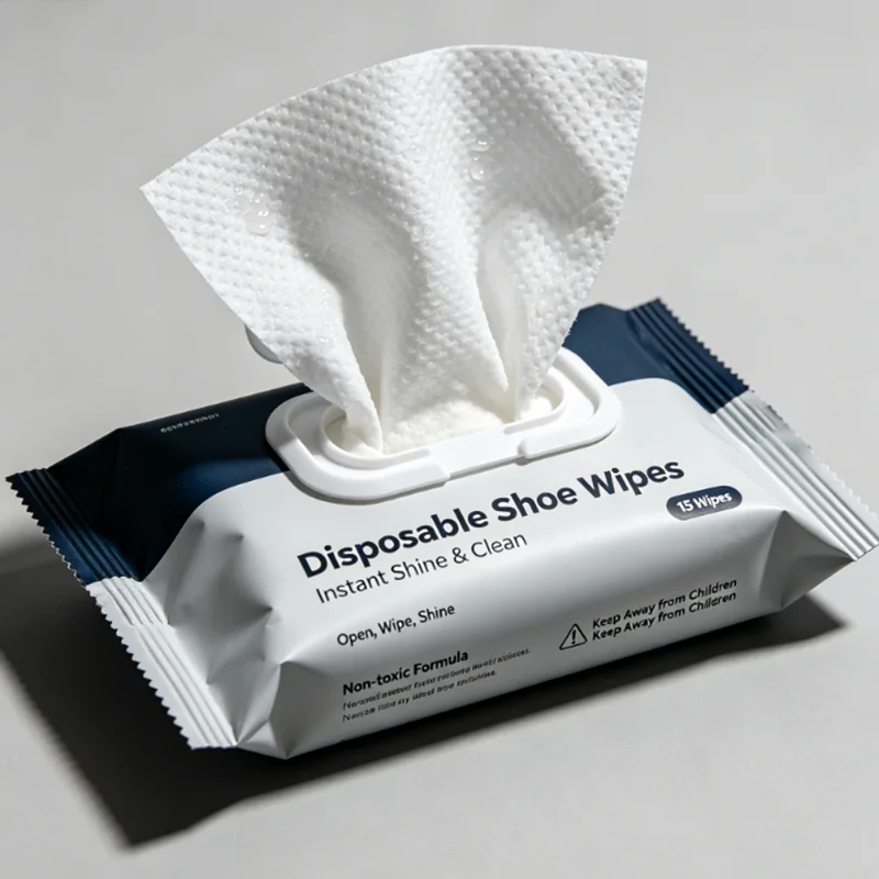 Shoe Cleaning Wipes Disposable Shoe Shine Wipes