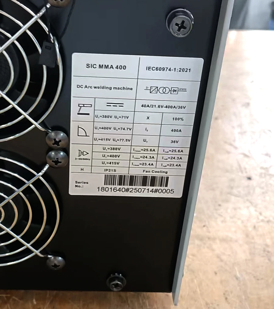 TLF SANYU 100% CYCLE 100 Гц MMA-400A Сварочный аппарат из карбида кремния