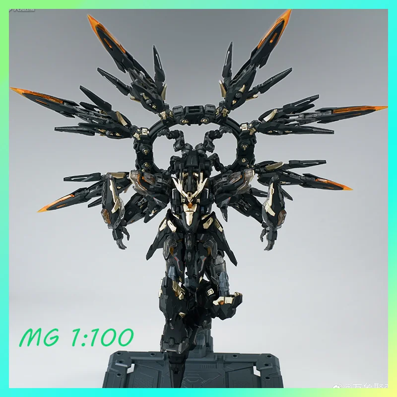 

【В НАЛИЧИИ】V Vienane Fusion Black Gold Edition MG1:100 Набор моделей для сборки, сплав, скелет, детская игрушка, коллекция подарков на день рождения