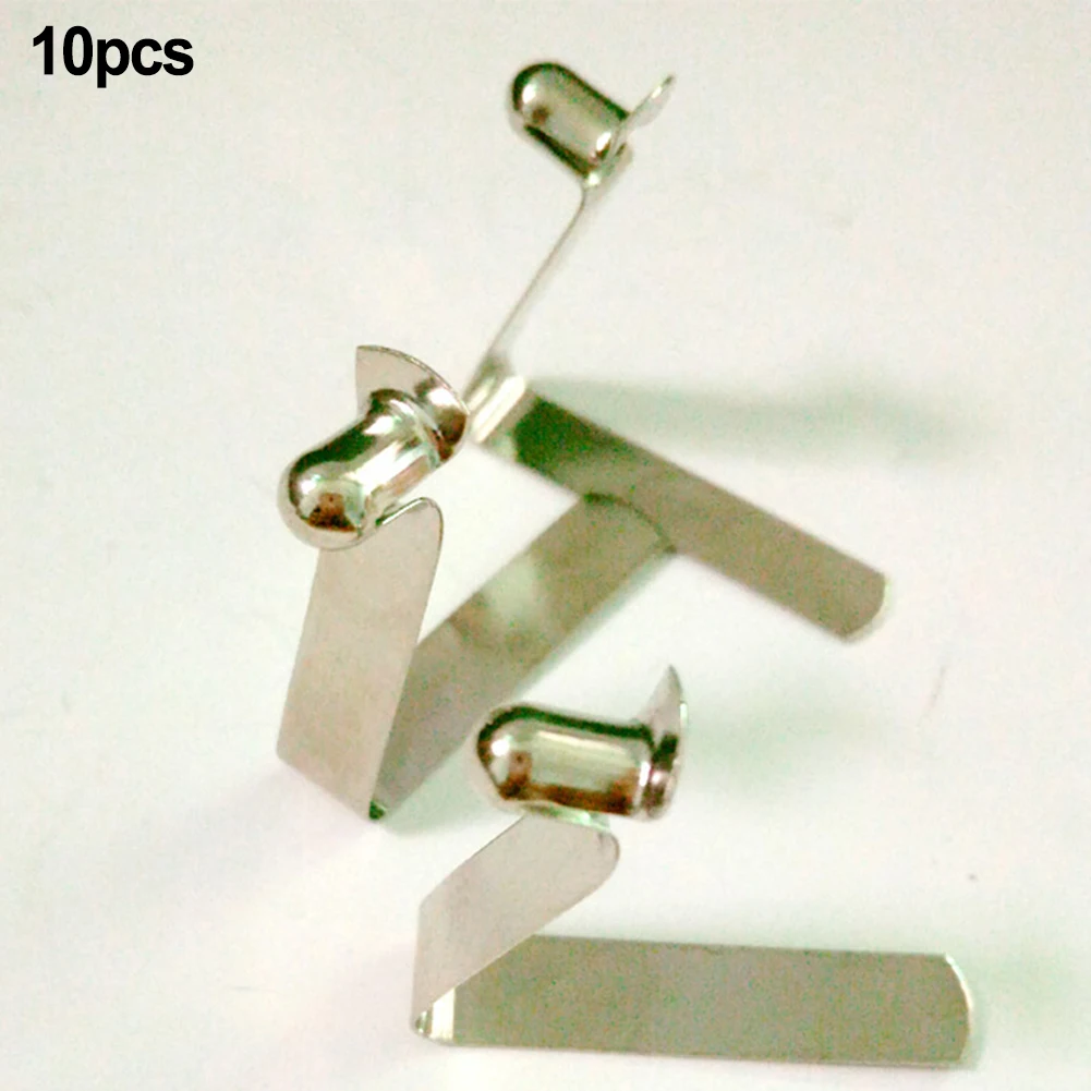 10pcs Spring Clip Locking Tube Pin Push Clip For Tent Pole For Kayak Paddle 6mm For Secure Tent Pole Paddle Board Camping Parts