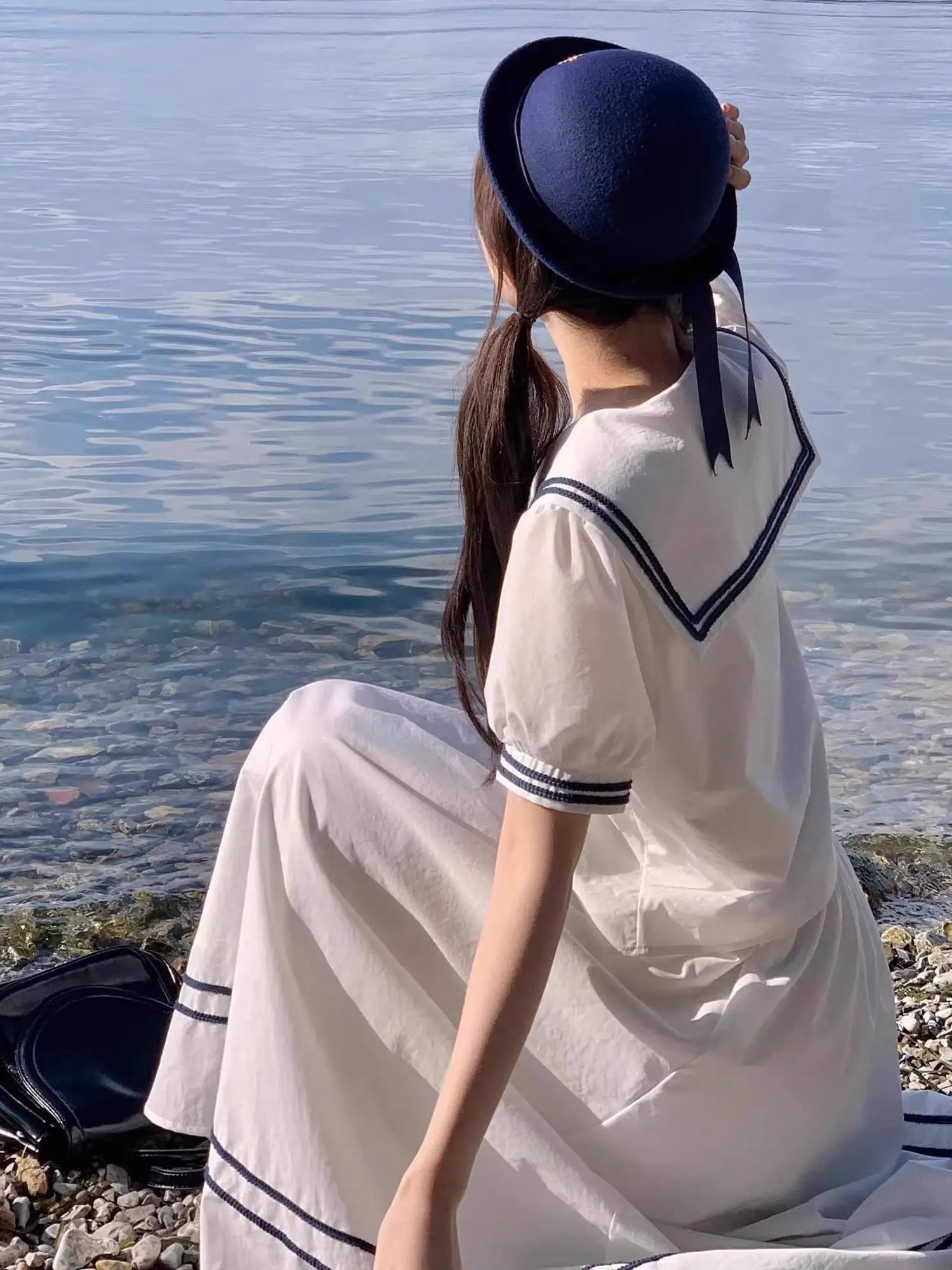 costume-de-marin-mignon-pour-fille-robe-a-col-bleu-marine-nouvelle-tenue-d'ete-blanche-jk-de-style-collegial-2025