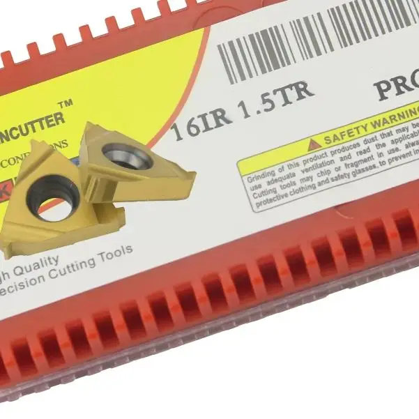 10pc 16IR/22IR 1.5TR 2TR 3TR 4TR 5TR 6TR carbide thread blade trapezoid thread turning tool blade for SNR CNC lathe