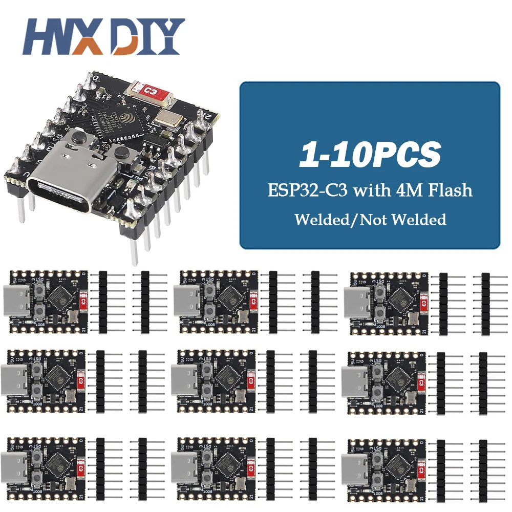 1-10pcs ESP32-C3 Development Board ESP32 SuperMini Development Board ESP32 Development Board WiFi Bluetooth