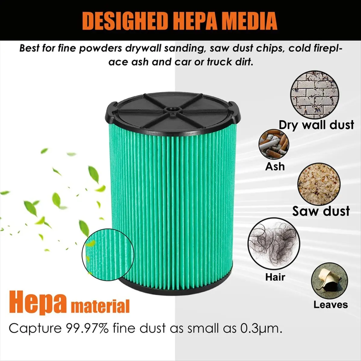 N18R لاستبدال فلتر Hepa CMXZVBE38777/38753، يستبدل 9-38753، لمكانس متجر 5-20 جالون1988+