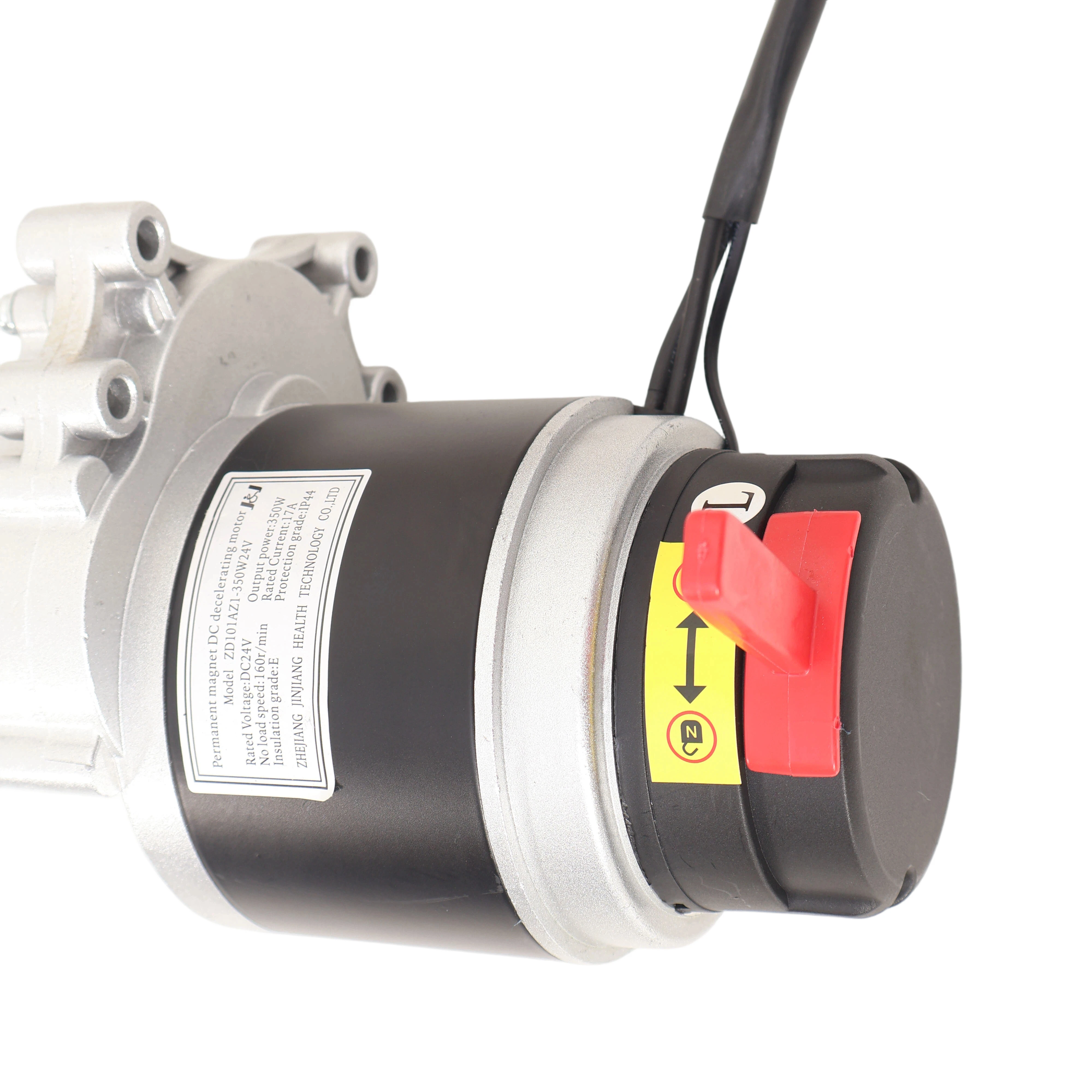 24V 350W 160RPM Brushed DC Gear Motor With Flange For Wheelchair Drive DJL00261322