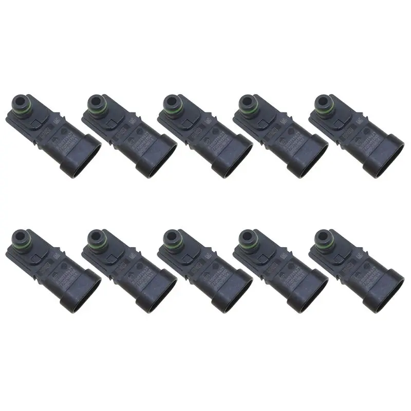 Compact 10X 8200121800 8200105165 7700101762 MAP Sensor For Renault Clio Espace Kangoo Megane Scenic Laguna Logan Thalia 1.2