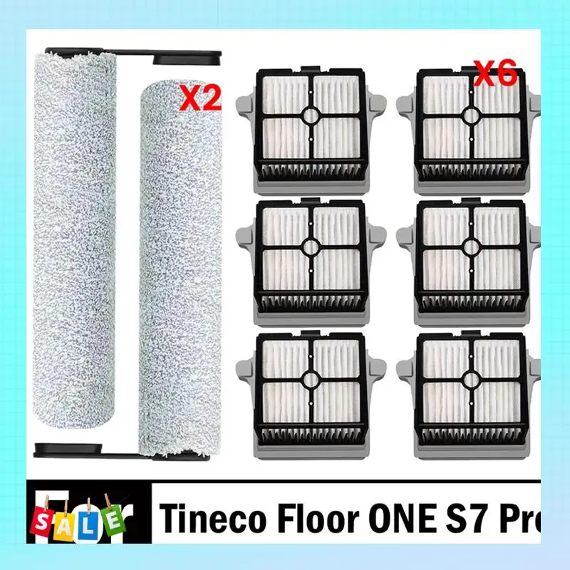 

A56X For Tineco Floor ONE S7 Pro / S6 Parts Version 1 Cordless Wet Dry Vacuum Cleaner Replacement Parts Roller Brush Filter