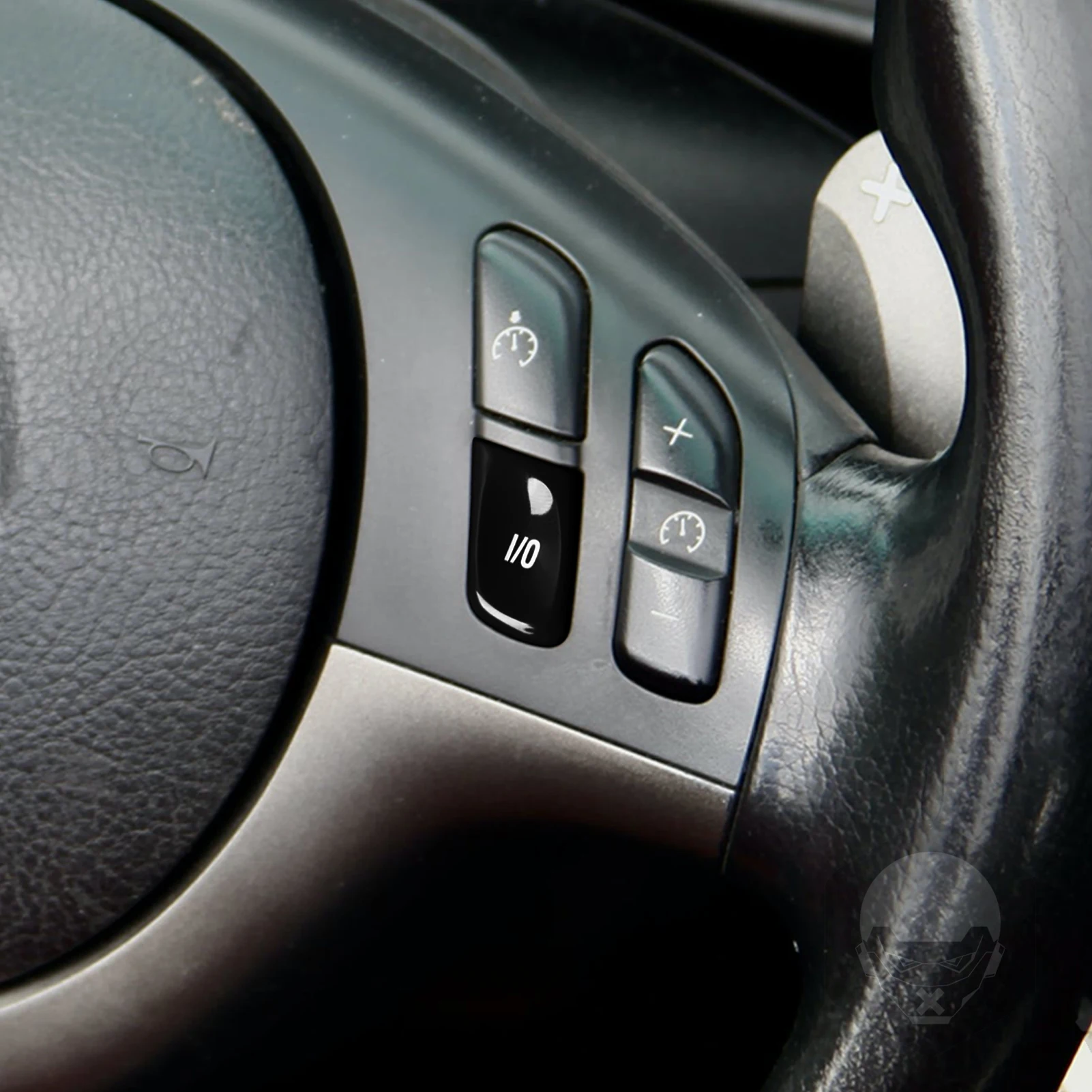 Picture 3: For BMW 3 Series M3 E46 1998-2006 Car Steering Wheel Control Knob Switch I/O Button Cover Fit Interior Accessories
