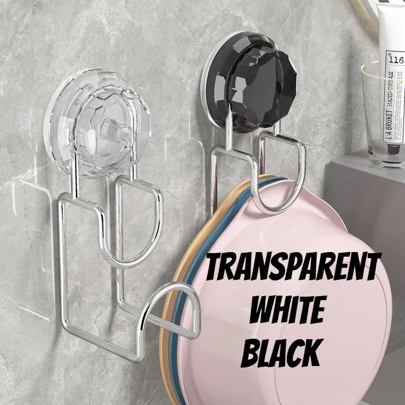 Waschbeckenständer mit Saugnapf aus Edelstahl, Badezimmer-Waschbeckenhaken, Aufbewahrungsregal für Küche und Toilette, Spülbecken-Organizer ohne Bohren