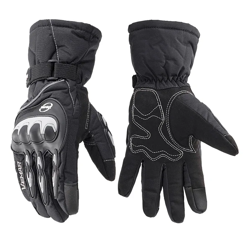 Winter Motorcycle Gloves Touch Screen Waterproof Windproof Gloves Guantes Moto Riding Gloves Men Gants de moto imperméables